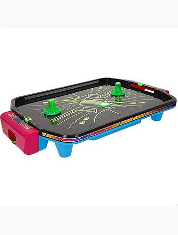 Tavolo da air hockey al neon con luci cb games