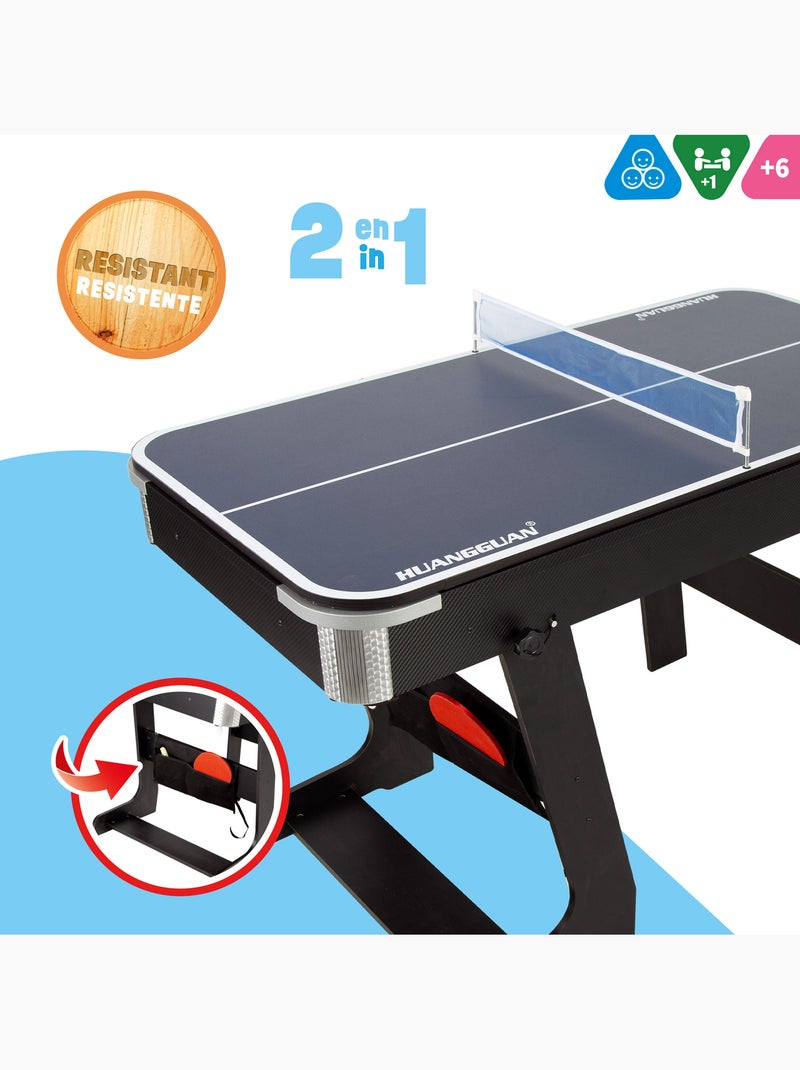 Tavolo da biliardo e ping pong pieghevole 120x61x73 cm cb games N/D - Kiabi