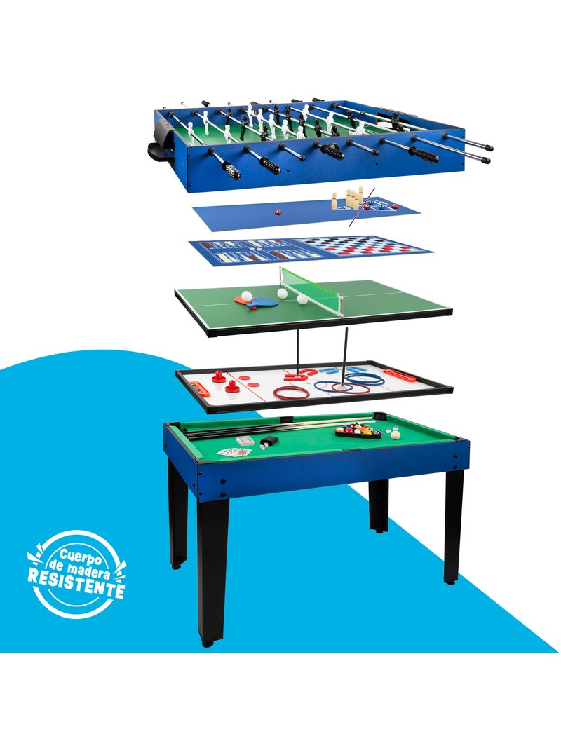 Tavolo da biliardo multi-gioco 12 in 1 cb games N/D - Kiabi