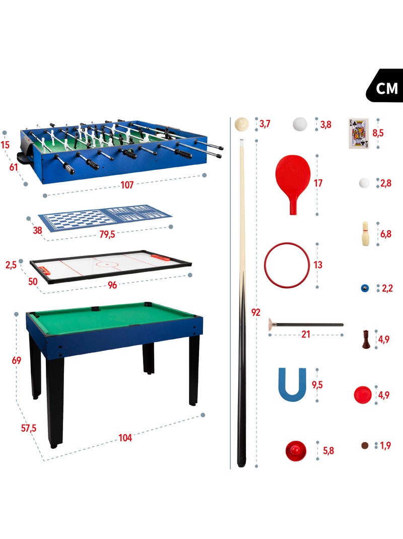 Tavolo da biliardo multi-gioco 12 in 1 cb games N/D - Kiabi