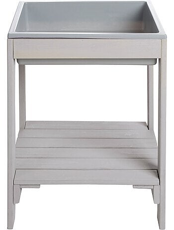 Tavolo da gioco Outdoor+ “Tiny” - Resistente alle intemperie - Tavolo per acqua e sabbia - Grigio