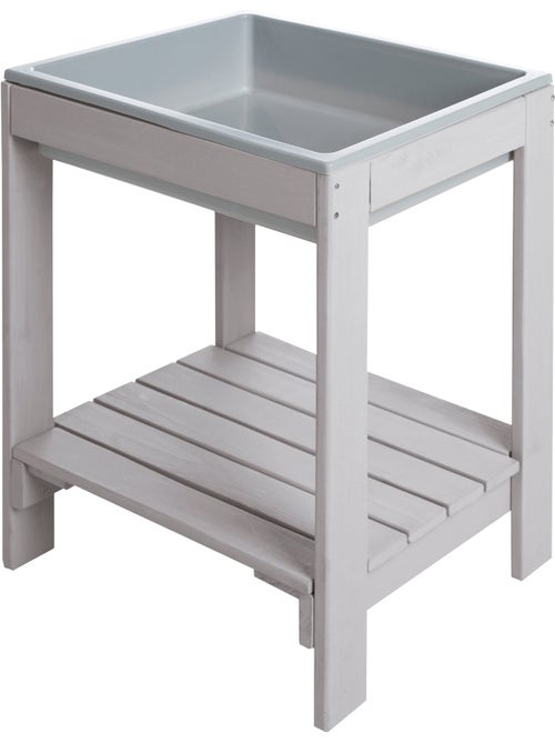 Tavolo da gioco Outdoor+ “Tiny” - Resistente alle intemperie - Tavolo per acqua e sabbia - Grigio - Kiabi Tavolo da gioco Outdoor+ “Tiny” - Resistente alle intemperie - Tavolo per acqua e sabbia - Grigio - Kiabi