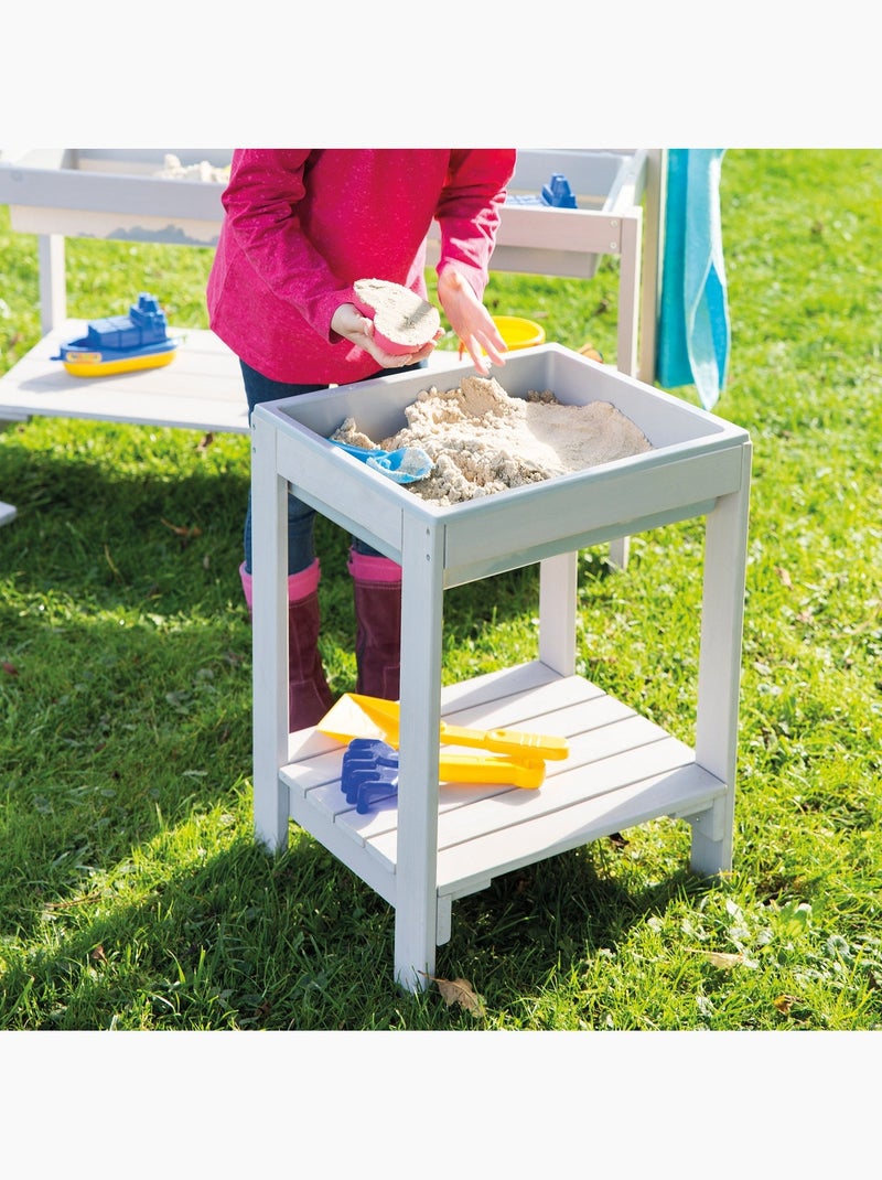 Tavolo da gioco Outdoor+ “Tiny” - Resistente alle intemperie - Tavolo per acqua e sabbia - Grigio Grigio - Kiabi