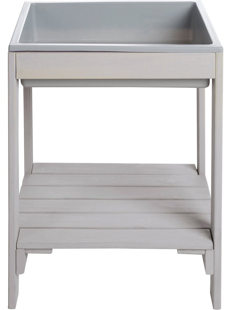 Tavolo da gioco Outdoor+ “Tiny” - Resistente alle intemperie - Tavolo per acqua e sabbia - Grigio Grigio - Kiabi