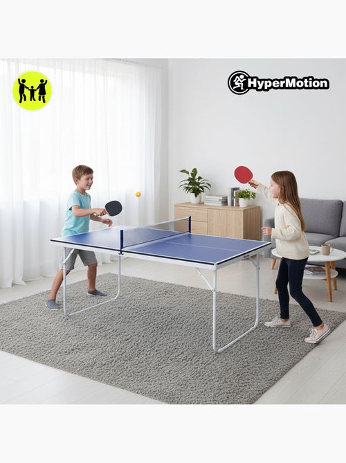 Tavolo da ping pong HyperMotion pieghevole e portatile – set completo da interno bambini e adulti - Kiabi Tavolo da ping pong HyperMotion pieghevole e portatile – set completo da interno bambini e adulti - Kiabi