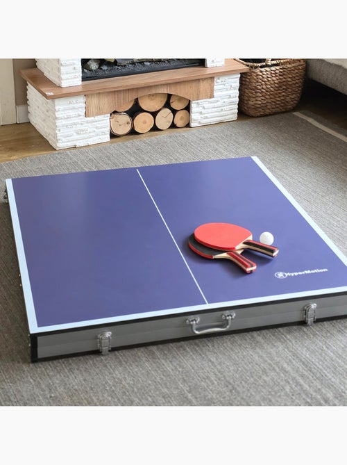 Tavolo da ping pong pieghevole e portatile hypermotion 180 x 92 cm per interni - Kiabi Tavolo da ping pong pieghevole e portatile hypermotion 180 x 92 cm per interni - Kiabi