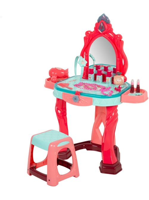 Tavolo da toeletta per bambini con luce e suono e sgabello beauty - Kiabi Tavolo da toeletta per bambini con luce e suono e sgabello beauty - Kiabi