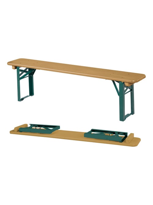 Tavolo e 2 panche per bambini – set pieghevole in legno massello FSC "Roba Outdoor" - Kiabi