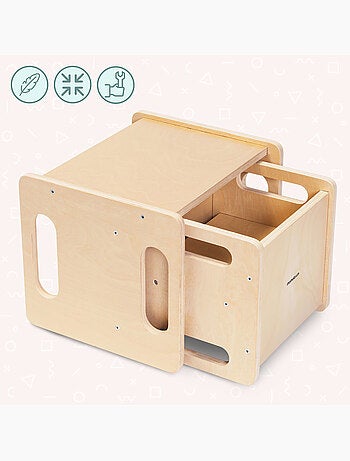Tavolo e sedia montessori 6 in 1 per bambini dai 3 anni