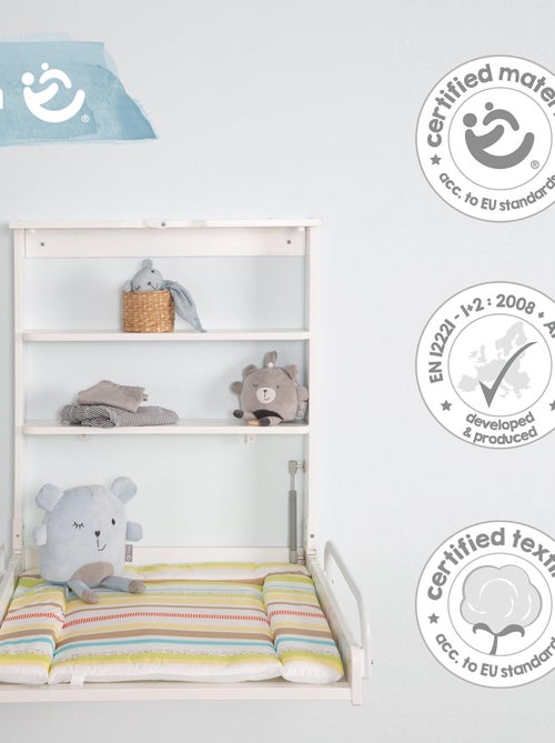 Tavolo fasciatoio a muro pieghevole + materassino "Dschungelbaby" – ROBA - Kiabi