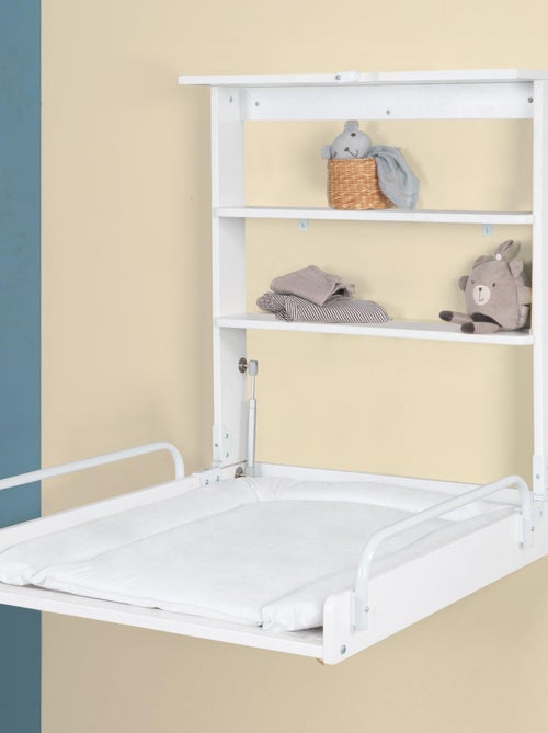 Tavolo fasciatoio a muro pieghevole + materassino impermeabile "Roba" - Kiabi