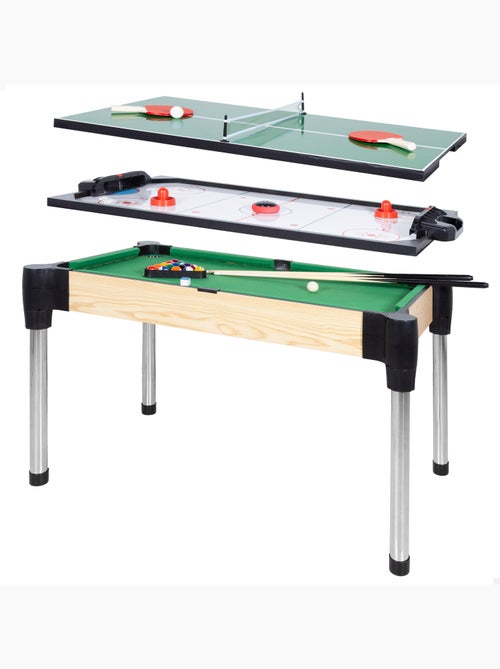 Tavolo multigioco 3 in 1 (dagli 8 anni in su) colorbaby - Kiabi Tavolo multigioco 3 in 1 (dagli 8 anni in su) colorbaby - Kiabi