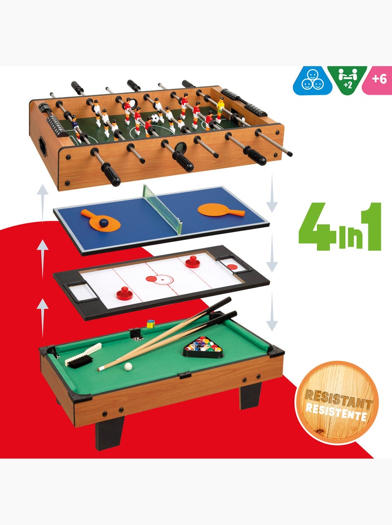 Tavolo multigioco 4 in 1 81x43x27 cm cb games N/D - Kiabi