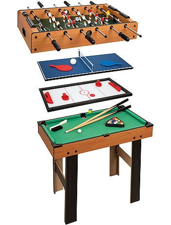 Tavolo multigioco 4 in 1 con gambe cb games