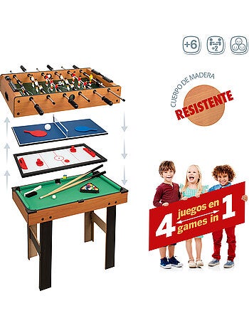 Tavolo multigioco 4 in 1 con gambe cb games
