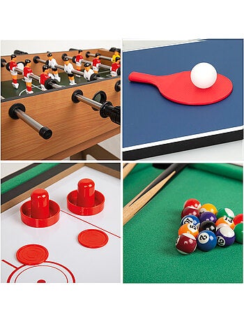 Tavolo multigioco 4 in 1 con gambe cb games