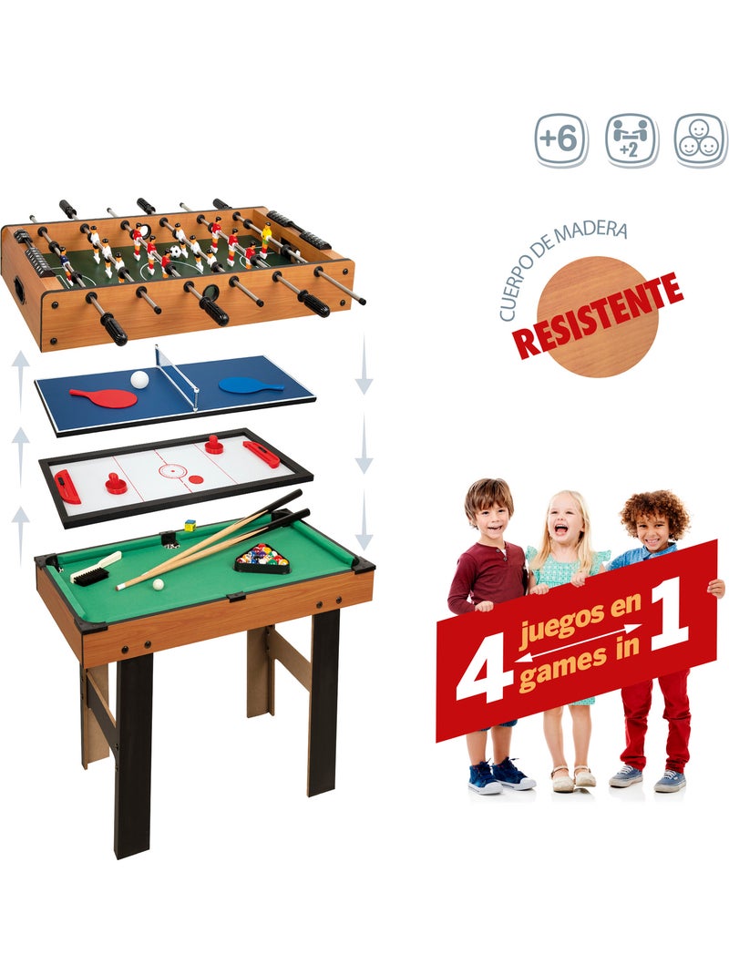 Tavolo multigioco 4 in 1 con gambe cb games N/D - Kiabi