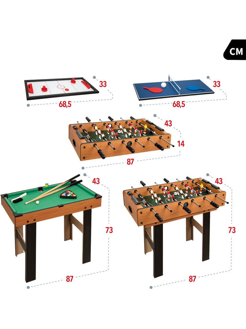 Tavolo multigioco 4 in 1 con gambe cb games N/D - Kiabi