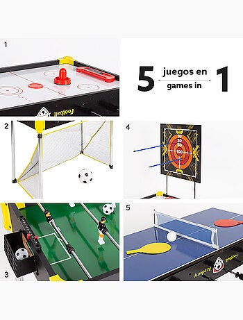 Tavolo multigioco 5 in 1 cb games