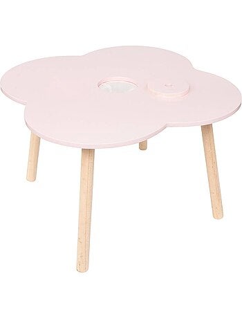 Tavolo per bambini ally rosa 51x51x40cm