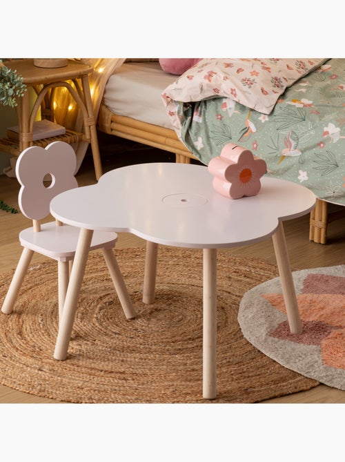 Tavolo per bambini ally rosa 51x51x40cm - Kiabi Tavolo per bambini ally rosa 51x51x40cm - Kiabi