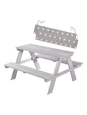 Tavolo picnic per bambini + 2 cuscini "Roba Picnic for 4