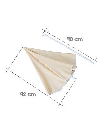Tavolo picnic per bambini con panche con schienale + 2 cuscini e parasole "Roba Picnic for 4