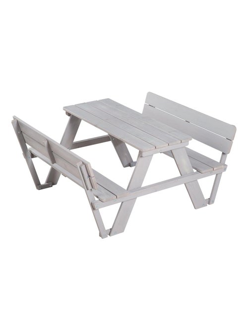 Tavolo picnic per bambini con panche con schienale "Roba Picnic for 4" - Kiabi