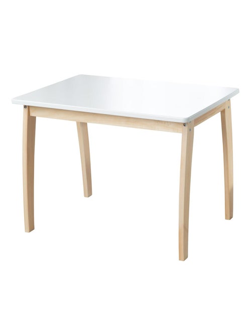 Tavolo rettangolare in legno massello per bambini 2–10 anni "Roba" - Kiabi