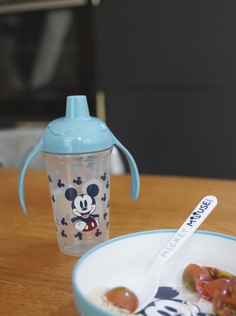 Tazza a beccuccio anti-fuoriuscita Mickey Mouse con manici 295 ml Disney Baby Blu - Kiabi