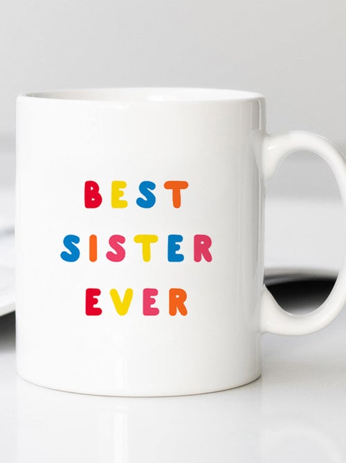 Tazza BEST SISTER EVER COLORÉE WAF - Kiabi