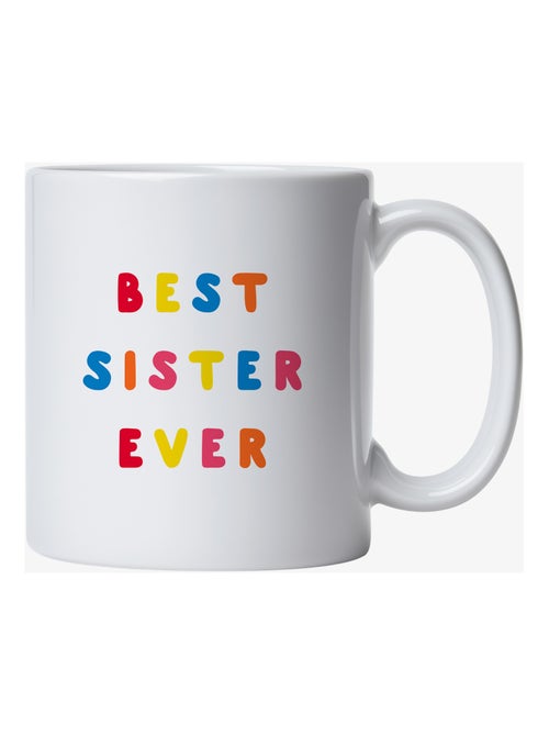 Tazza BEST SISTER EVER COLORÉE WAF - Kiabi