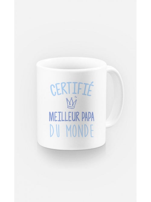 Tazza CERTIFIE MEILLEUR PAPA - Kiabi Tazza CERTIFIE MEILLEUR PAPA - Kiabi