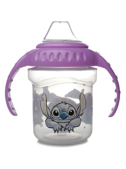 Tazza con beccuccio Disney Baby Lilo & Stitch 250 ml anti-perdita con 2 manici - Kiabi