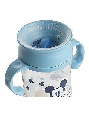 Tazza da apprendimento 360° anti-perdite Mickey con beccuccio Thermobaby da 395 ml