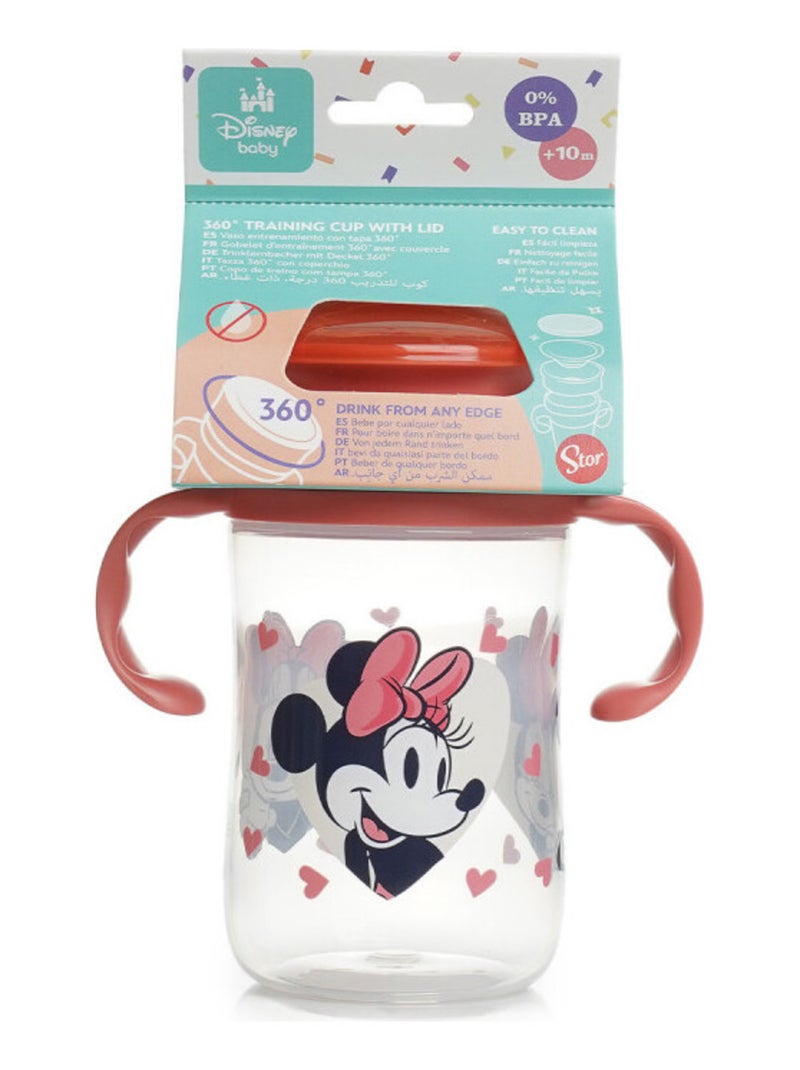 Tazza d’apprendimento Thermobaby 360° Minnie anti-perdita 395 ml Rosa - Kiabi