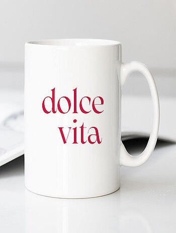 Tazza DOLCE VITA ROUGE