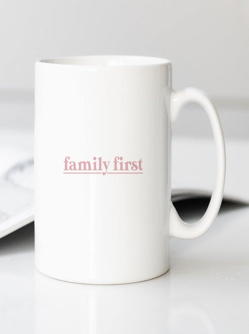 Tazza FAMILY FIRST ROSE - Kiabi