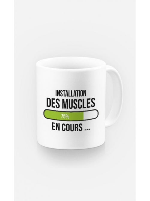 Tazza INSTALLATION DES MUSCLES - Kiabi Tazza INSTALLATION DES MUSCLES - Kiabi