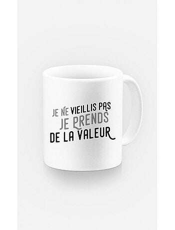 Tazza JE PRENDS DE LA VALEUR