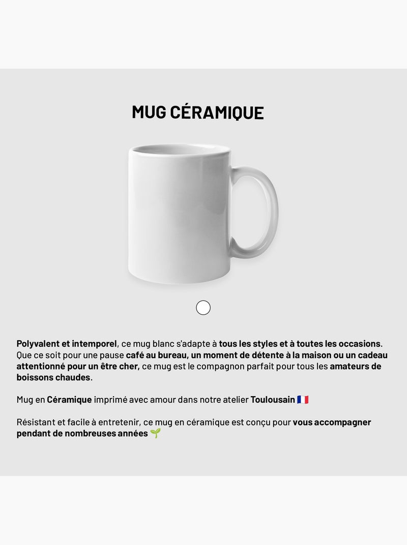 Tazza JE SUIS UNE PRINCESSE Bianco - Kiabi