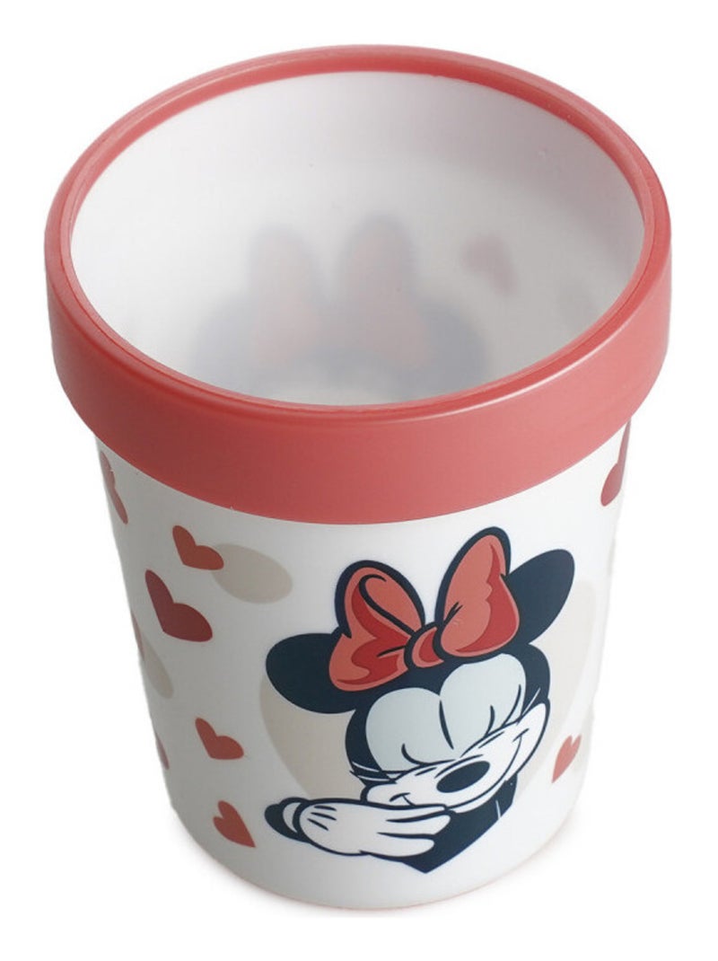 Tazza per apprendimento antiscivolo Minnie Thermobaby compatibile microonde Rosa - Kiabi