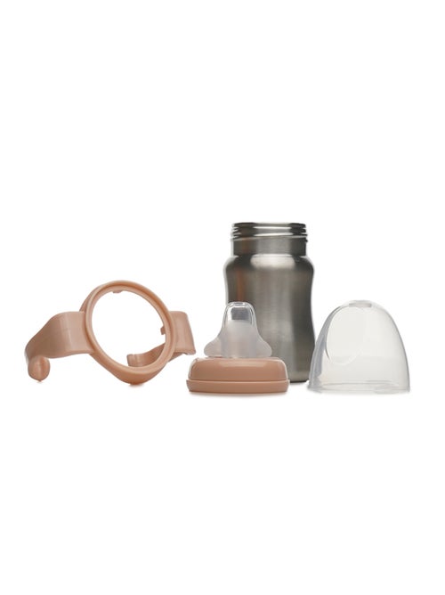 Tazza per imparare a bere isoterma Thermobaby in acciaio inox 18/10 con manici 180 ml - Kiabi