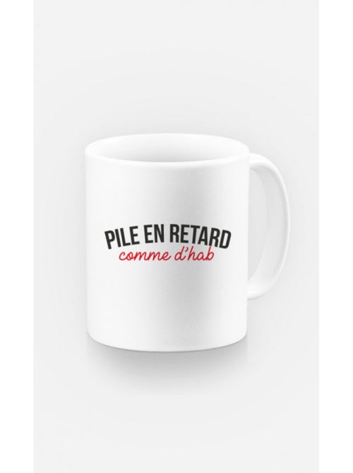 Tazza PILE EN RETARD - Kiabi Tazza PILE EN RETARD - Kiabi