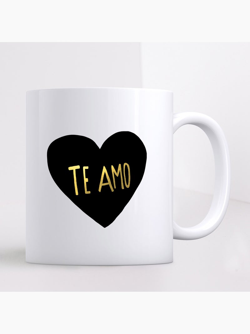 Tazza TE AMO Bianco - Kiabi