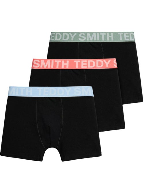 Teddy Smith - Confezione 3 Boxer Uomo - Kiabi Teddy Smith - Confezione 3 Boxer Uomo - Kiabi