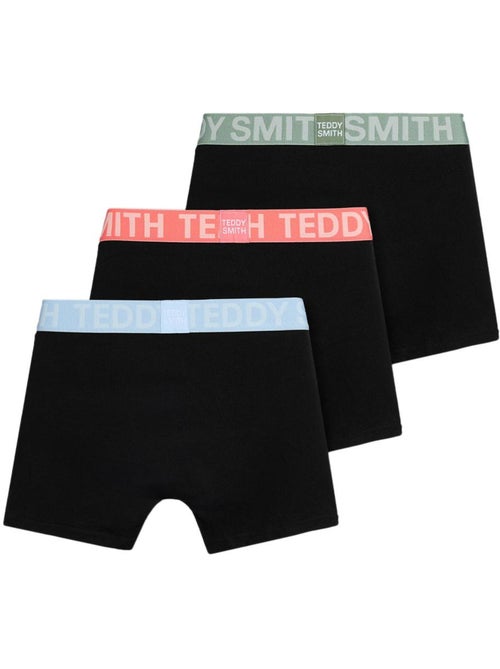 Teddy Smith - Confezione 3 Boxer Uomo - Kiabi Teddy Smith - Confezione 3 Boxer Uomo - Kiabi