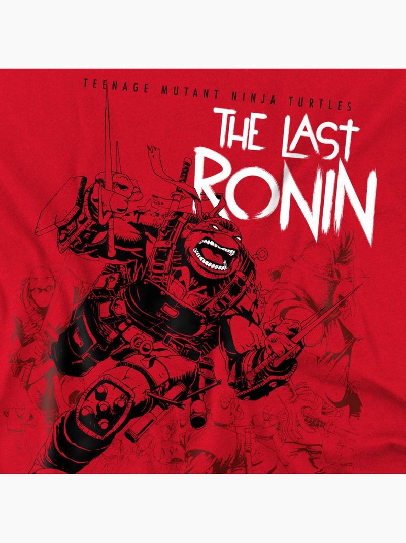 Teenage Mutant Ninja Turtles Charging Ronin Maglietta Uomo Rosso - Kiabi