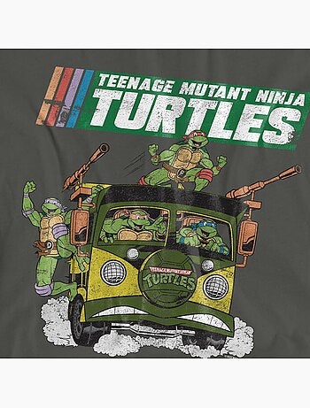Teenage Mutant Ninja Turtles Maglietta Furgone Adulto Unisex