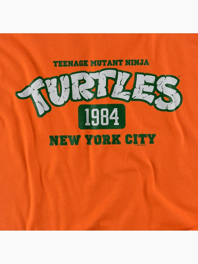 Teenage Mutant Ninja TurtlesEst. 1984 New York City Maglietta Adulto Unisex Arancione - Kiabi
